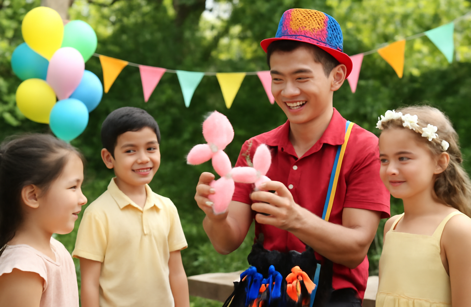 Balloon Sculpting & Caricature Artists for Singapore Events