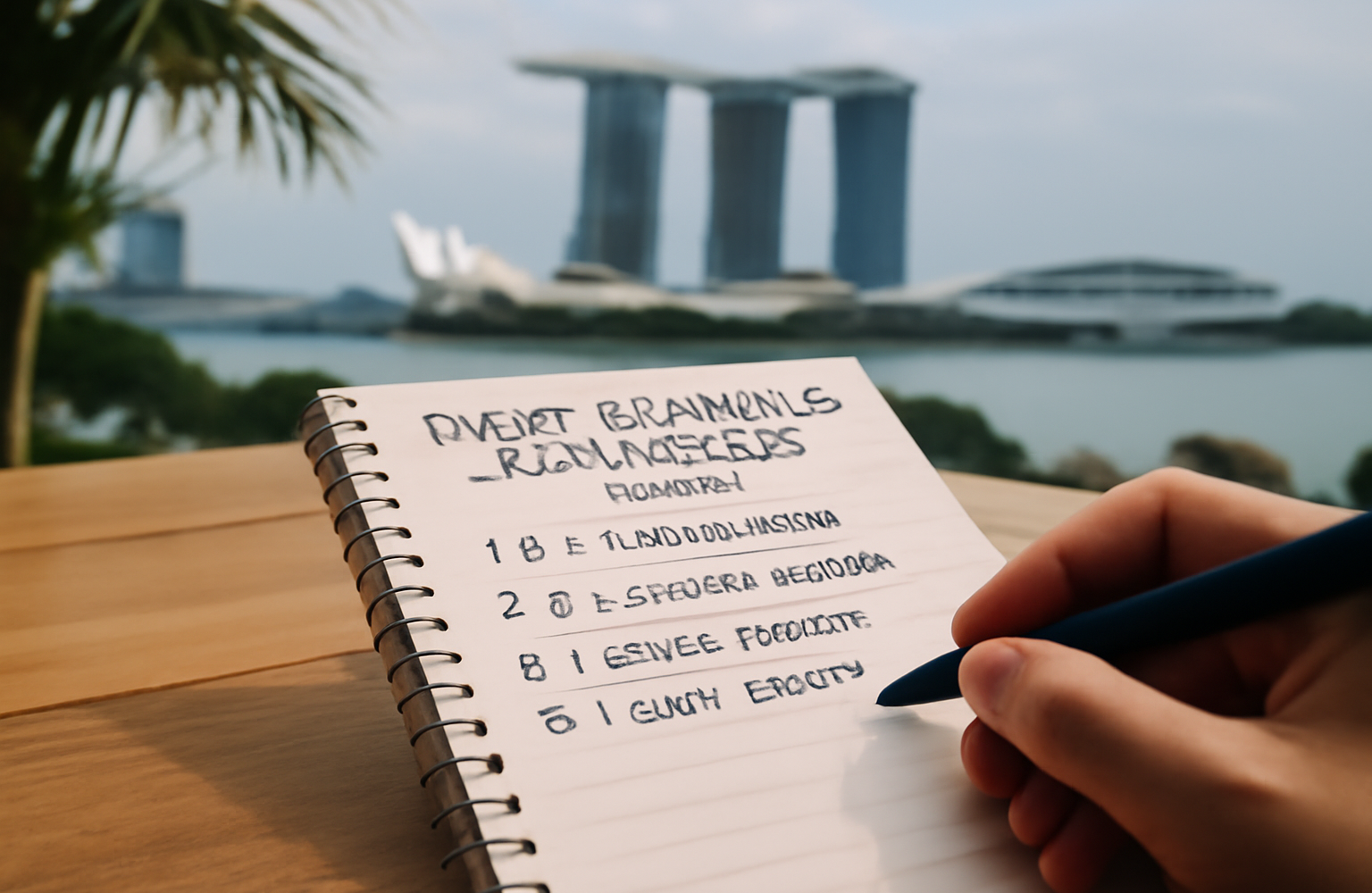 The Complete Event Planning Checklist (Singapore)