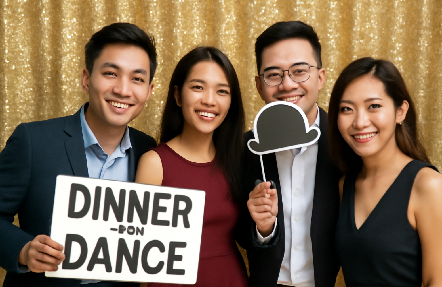 Photo Booths for Company Dinner & Dance in Singapore