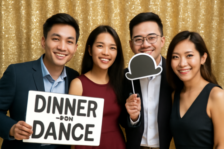 Photo Booths for Company Dinner & Dance in Singapore
