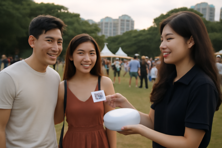 Roaming Photo Booth in Singapore: How It Works